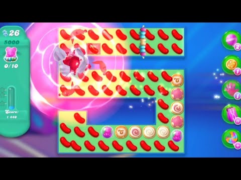 candy crush soda saga level 5000 #candy #gameplay