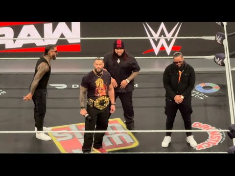 Roman Reigns Acknowledges Jacob Fatu Full Segment - WWE Raw 6/15/2026