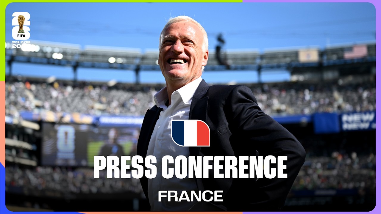 Post-Match Press Conference: France's Didier Deschamps On 3-1 Win Against Senegal background