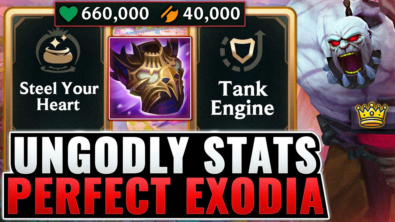 660k Max HP Sion: Steel Your Heart + Tank Engine = Gamebreaking Numbers | League Arena Gameplay background