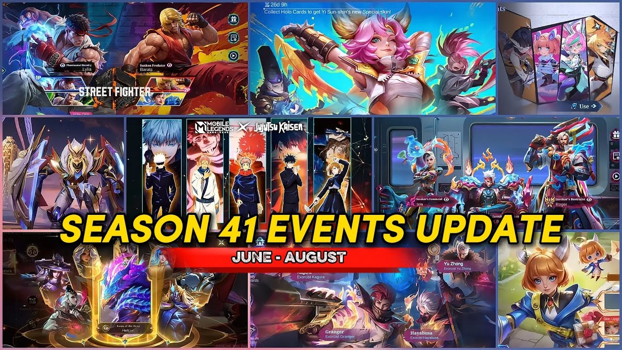 WHAT'S HAPPENINGโ๏ธ UPCOMING EVENTS IN SEASON 41 ๐๐๐ background