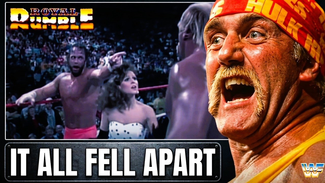 The DARK SIDE of the 1989 Royal Rumble background