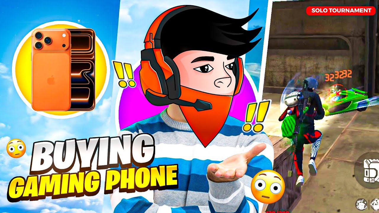 Buying Gaming Phone đČ â ïž| By Playing Free Fire Solo Tournament đ„| Shreyash!op background