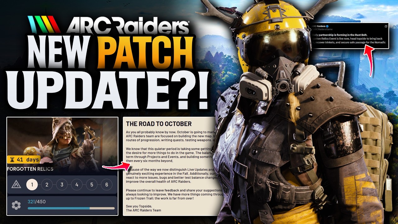 ARC Raiders Big Content Update! Devs Address The Content Draught! background