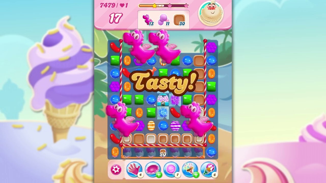 Candy Crush Saga Level 7479 New Version background