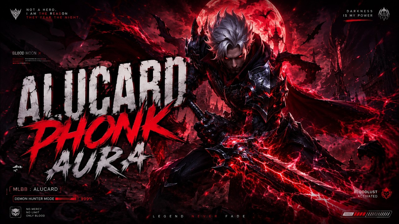 ALUCARD PHONK AURA ๐ฅ Bass Boosted Playlist | Mobile Legends MLBB background