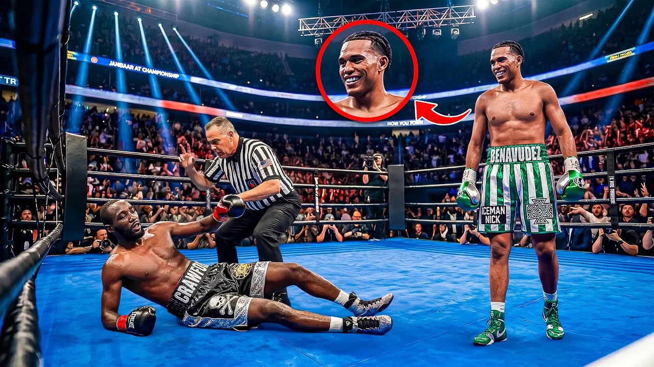 He LAUGHED When Terence Crawford Fell.. BIG Mistake! background