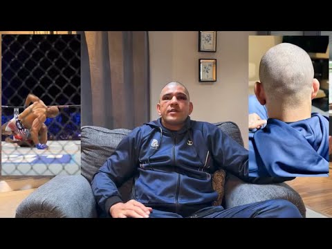 Alex Pereira went off on referee Herb Dean for allowing Ciryl Gane to land illegal shots background