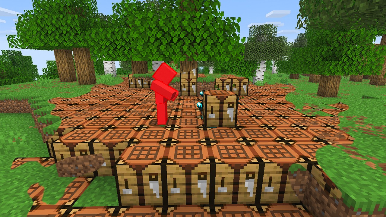 Minecraft, But Every Block Spreads Like Sculk background