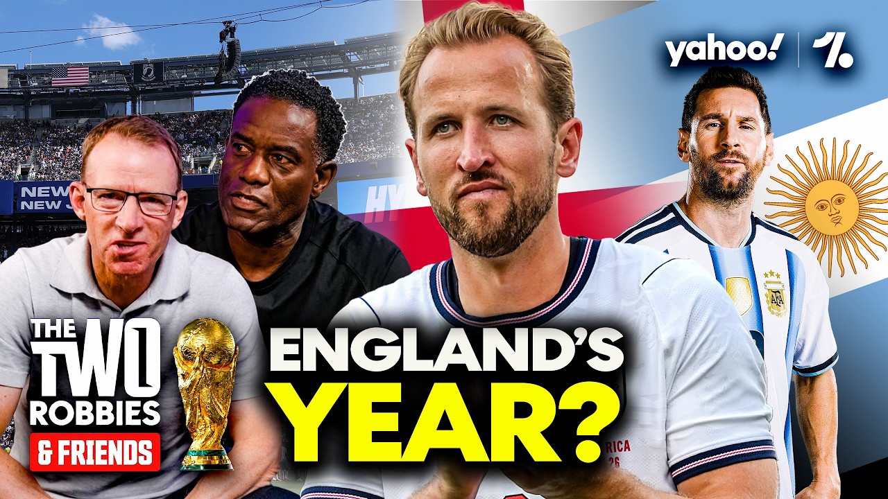 Is this ENGLAND'S time? | MESSI'S last dance | The Two Robbies & Friends background