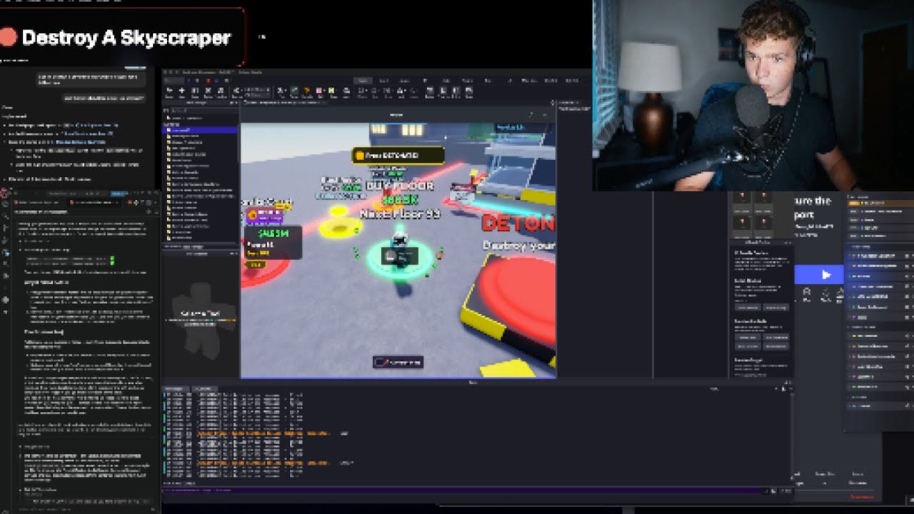 WORKING ON MULTIPLE ROBLOX GAMES LIVE background