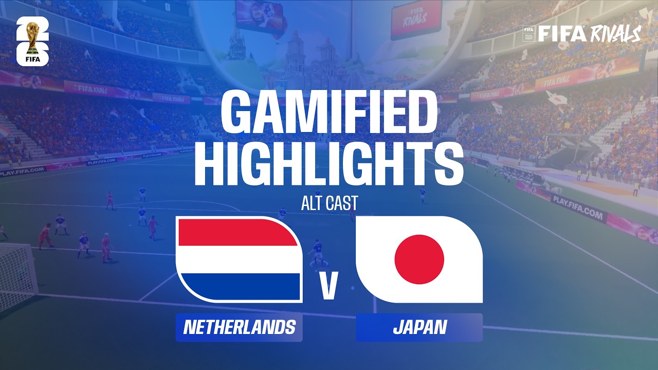 Alt Cast Highlights: Netherlands v Japan | FIFA World Cup 2026 background