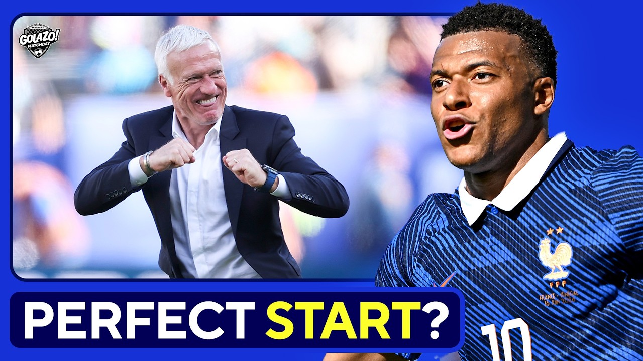 France's FLYING start to the 2026 World Cup with Mbappé Brace background
