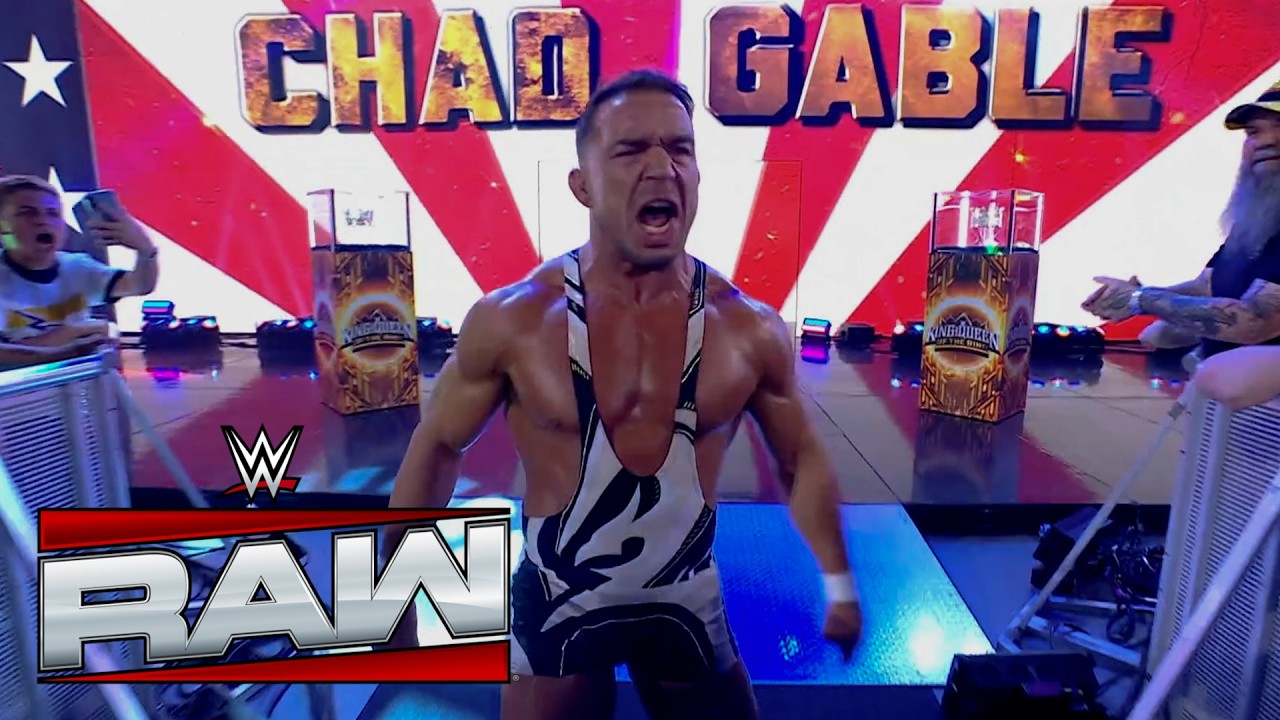 Chad Gable (New Theme) Entrance: WWE Raw, June 15, 2026 background