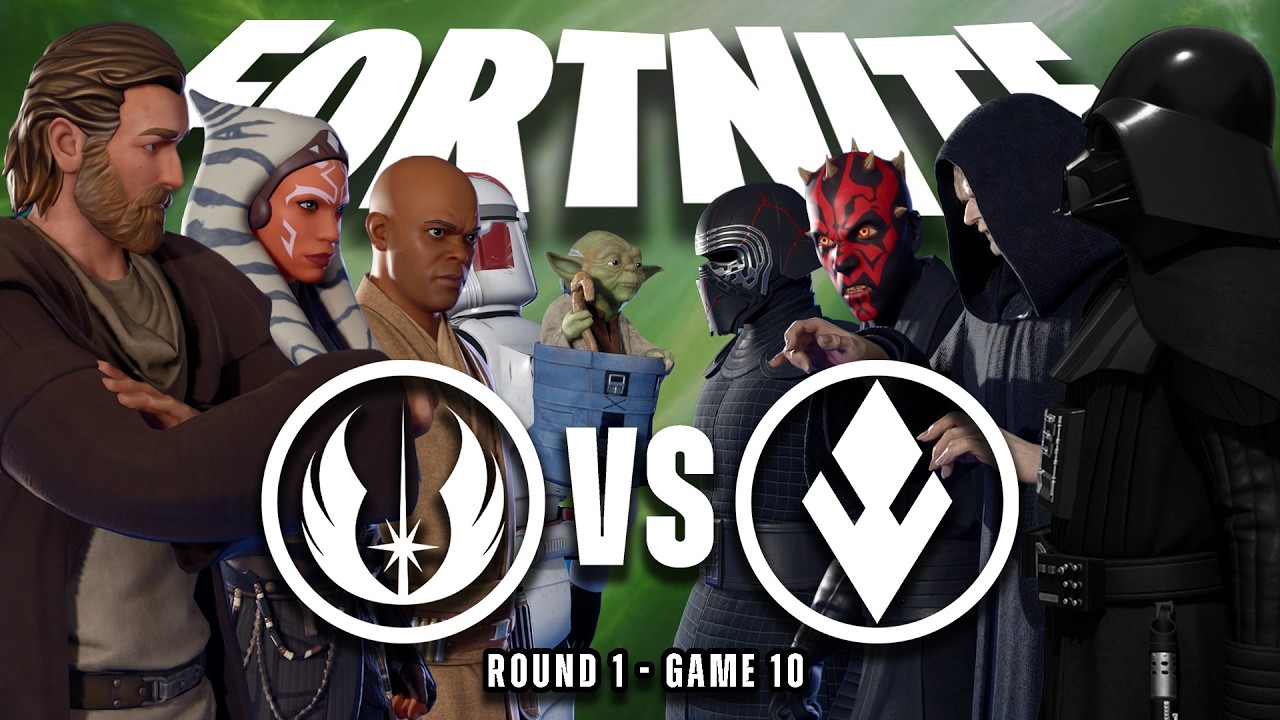 Jedi vs Sith in Fortnite | Round 1 - Game 10 background