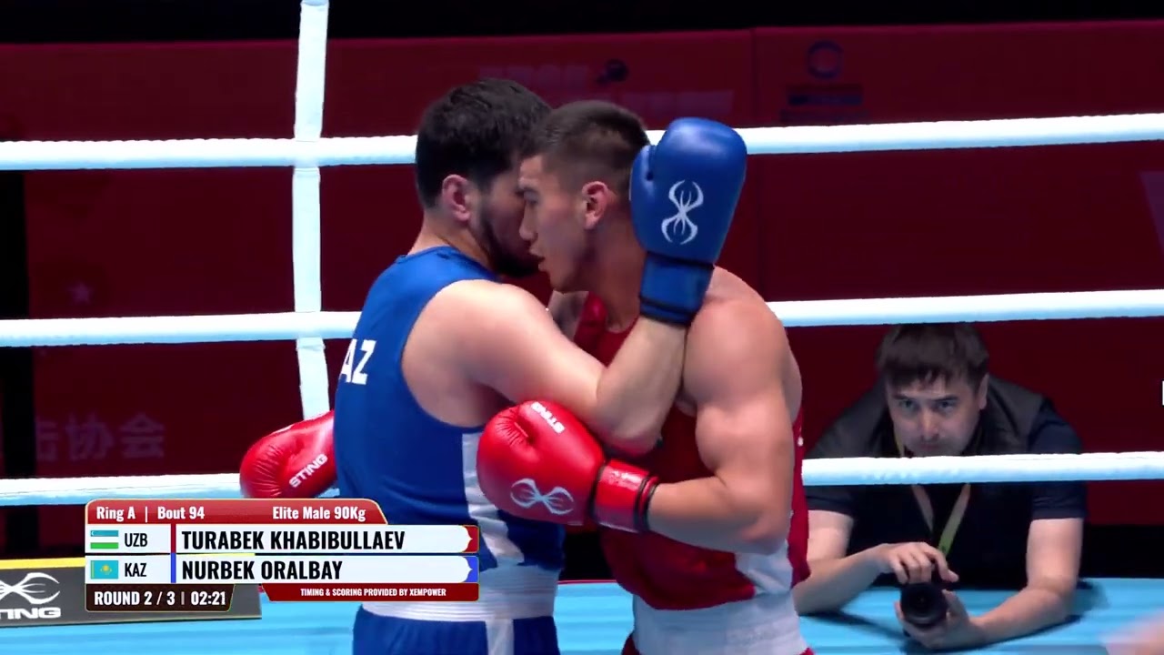 Turabek Khabibullaev (UZB) vs. Nurbek Oralbay (KAZ) World Boxing Cup 2026 QF's (90kg)