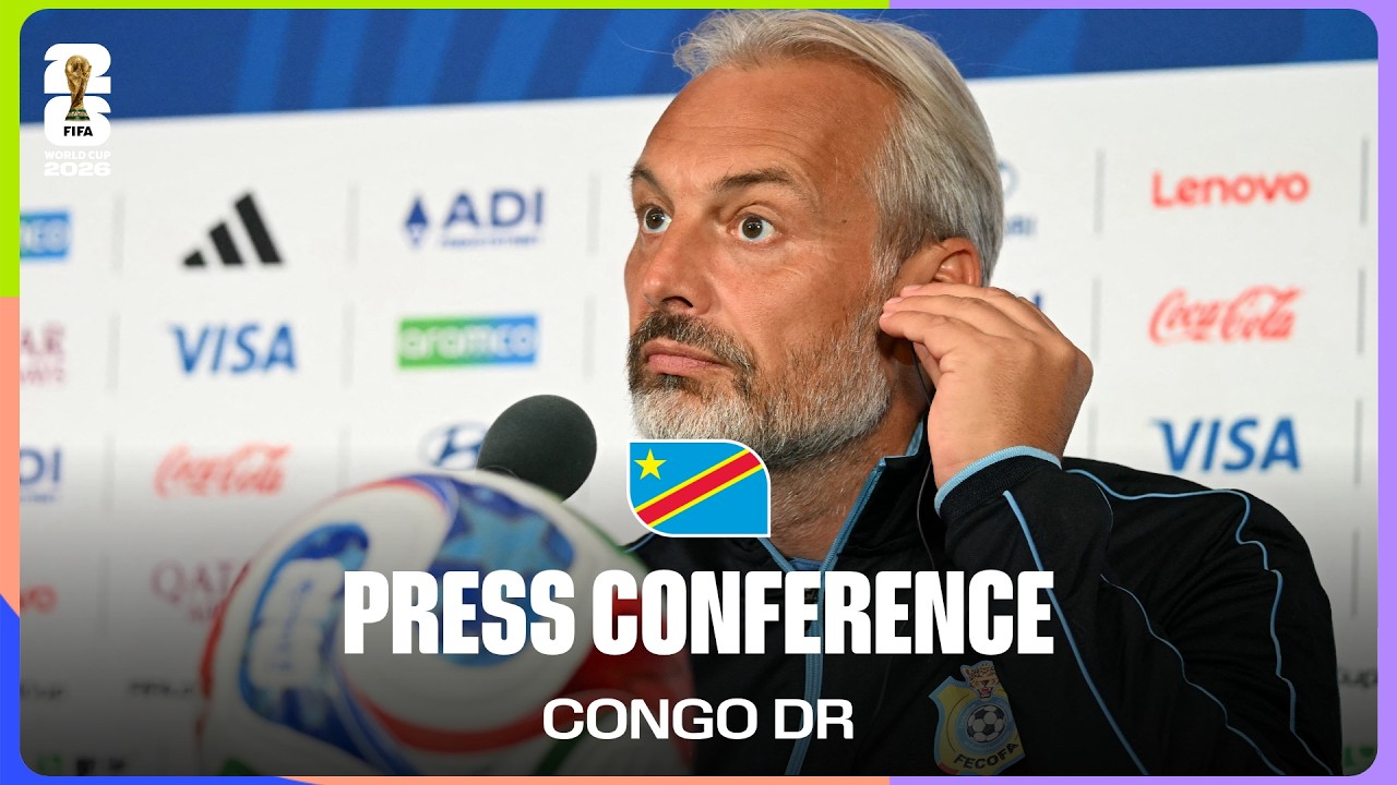Congo DR On Playing Portugal | Coach Sébastien Desabre Answers Questions From The Press