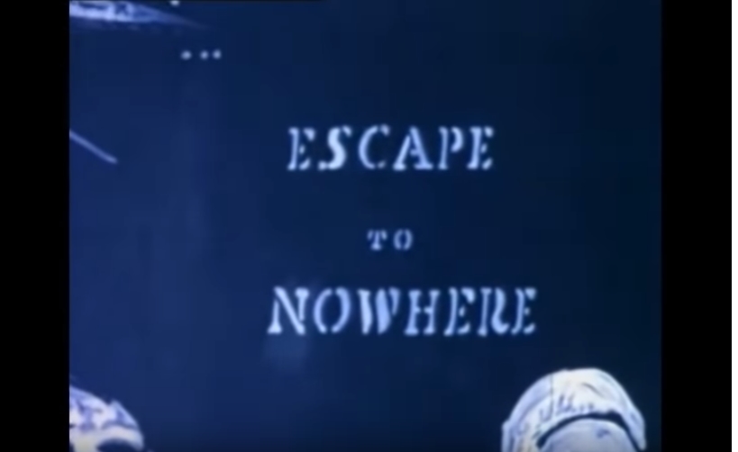 Escape to Nowhere poster - similar to Tisza-öszi vázlatok