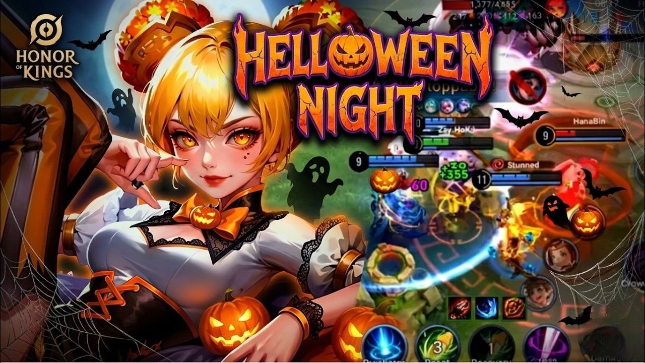 HALLOWEEN NIGHT DOMINATION! 👻 Epic Honor of Kings Gameplay 🔥 JN GAMING LIVE