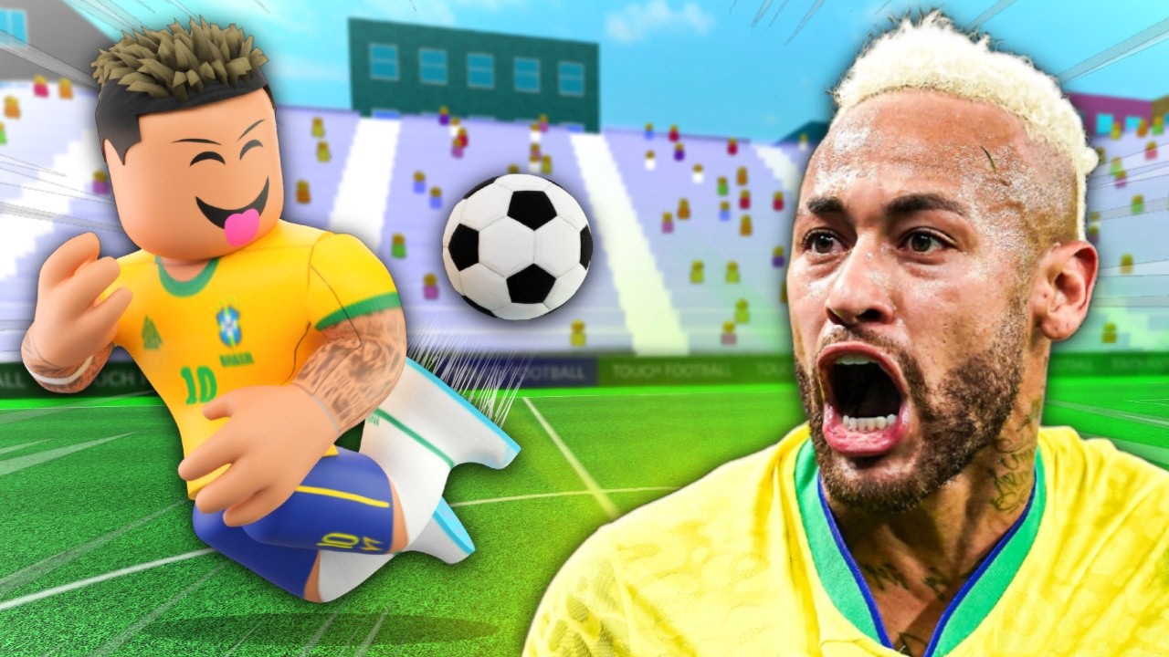 NEYMAR in Touch Football! (Roblox Soccer)