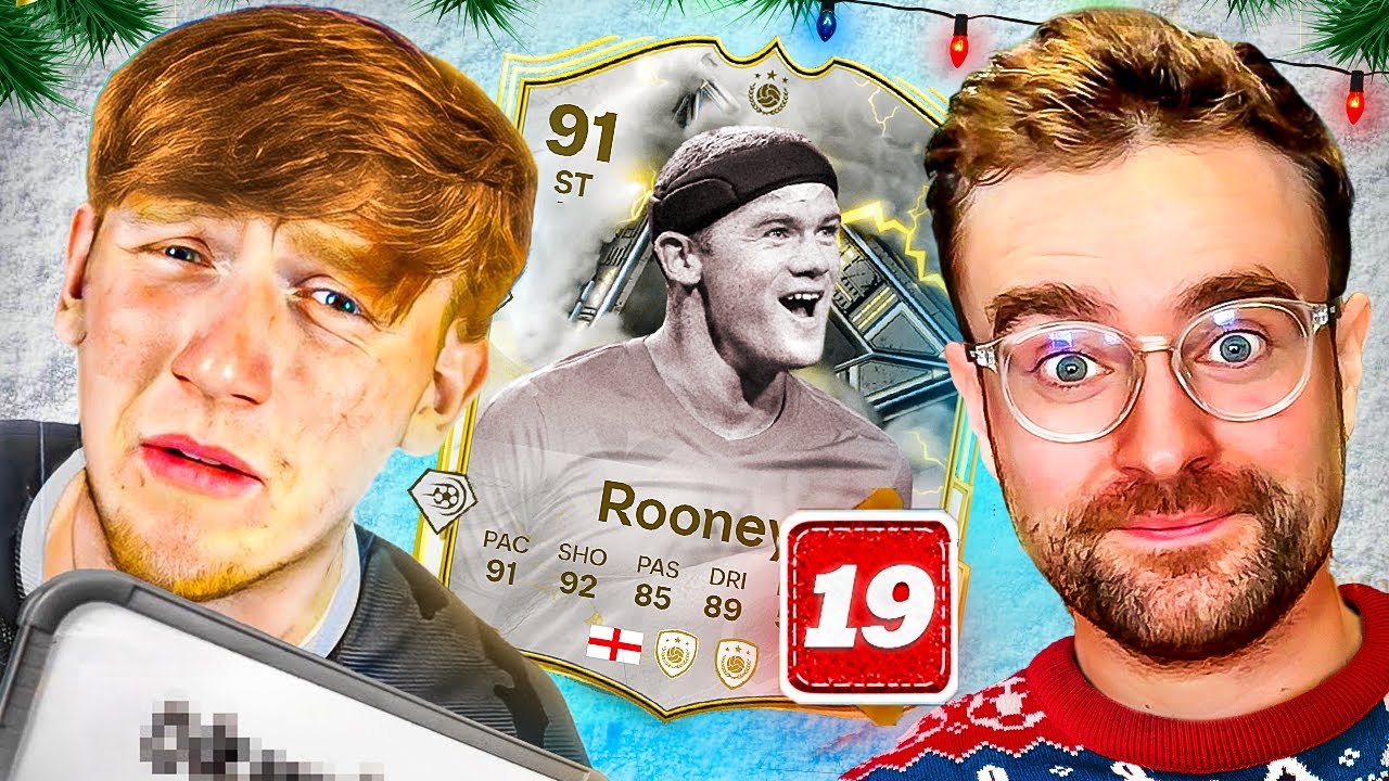 FC25 Squad Builder Showdown Advent Calendar! WAYNE ROONEY! Day 19 vs AngryGinge