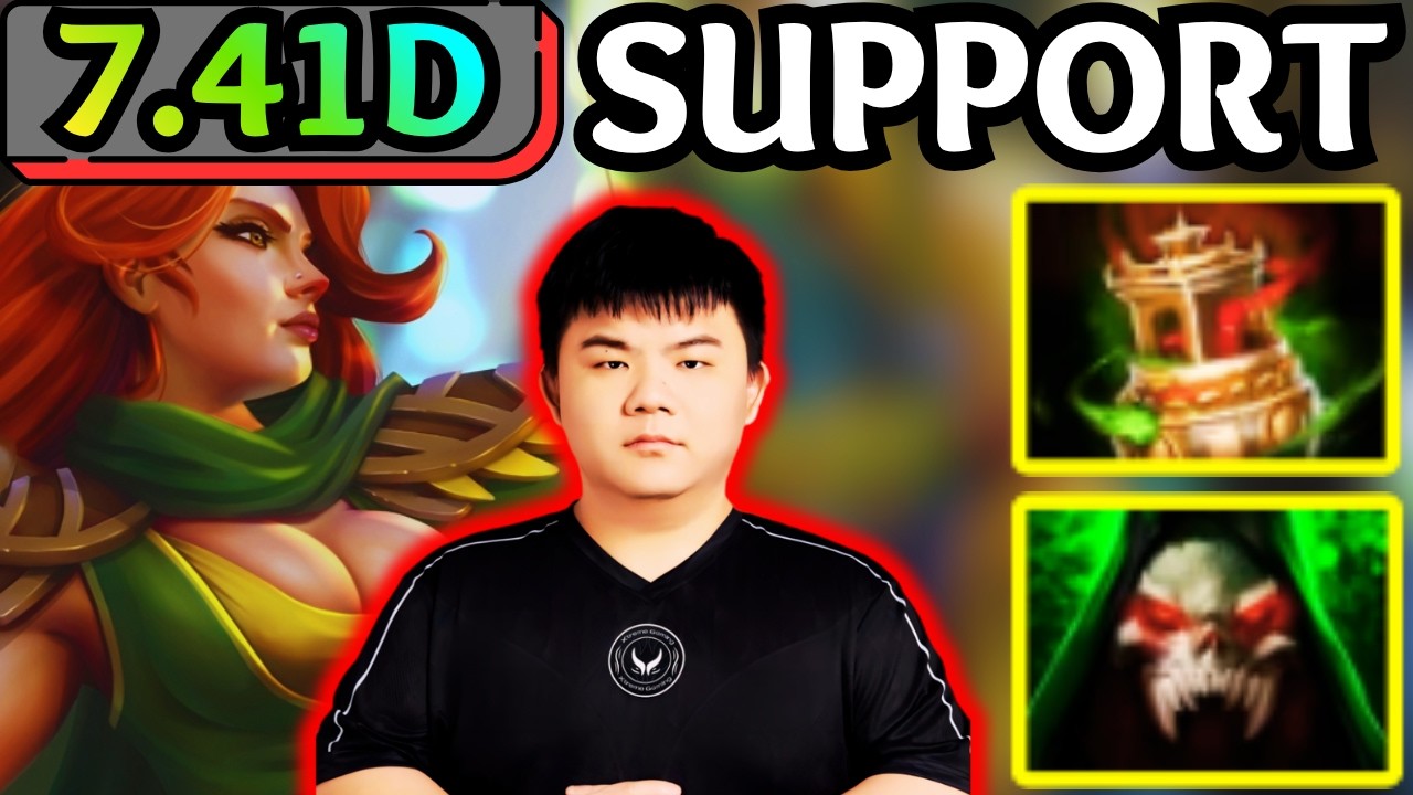 🔥 100% Unstoppable Support Windranger Gameplay - Ultimate Shackleshot Masterclass 🔥 Dota 2 Support background