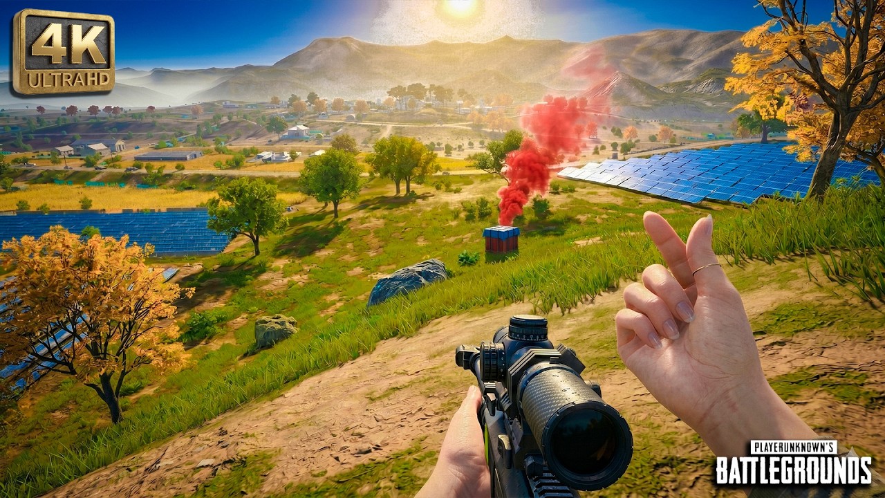 This is the Most Realistic NEXT-GEN PUBG Gameplay Ever! | PUBG PC 4K Ultra Settings background