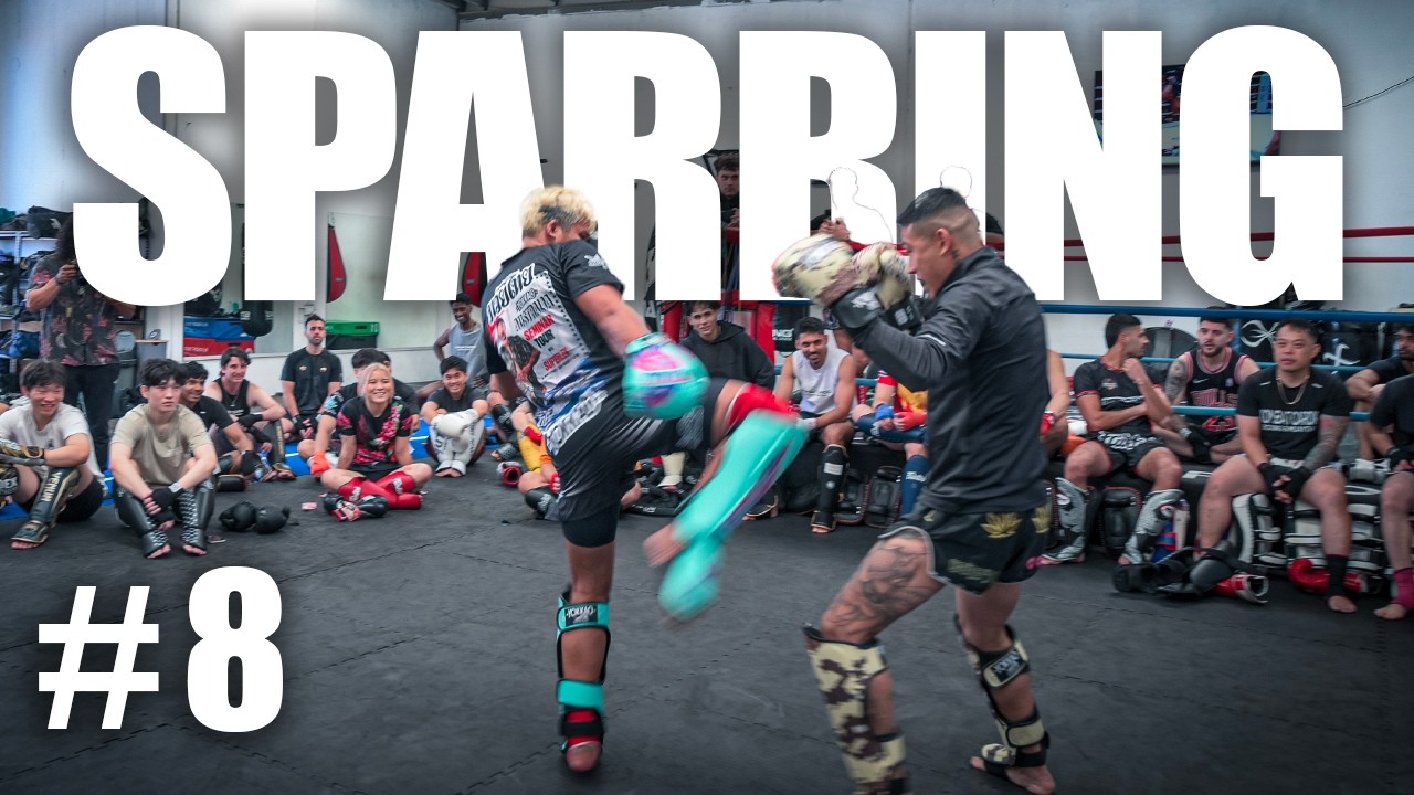 FULL SPARRING with SUPERLEK⊠His Students Tried Everything đ„ background