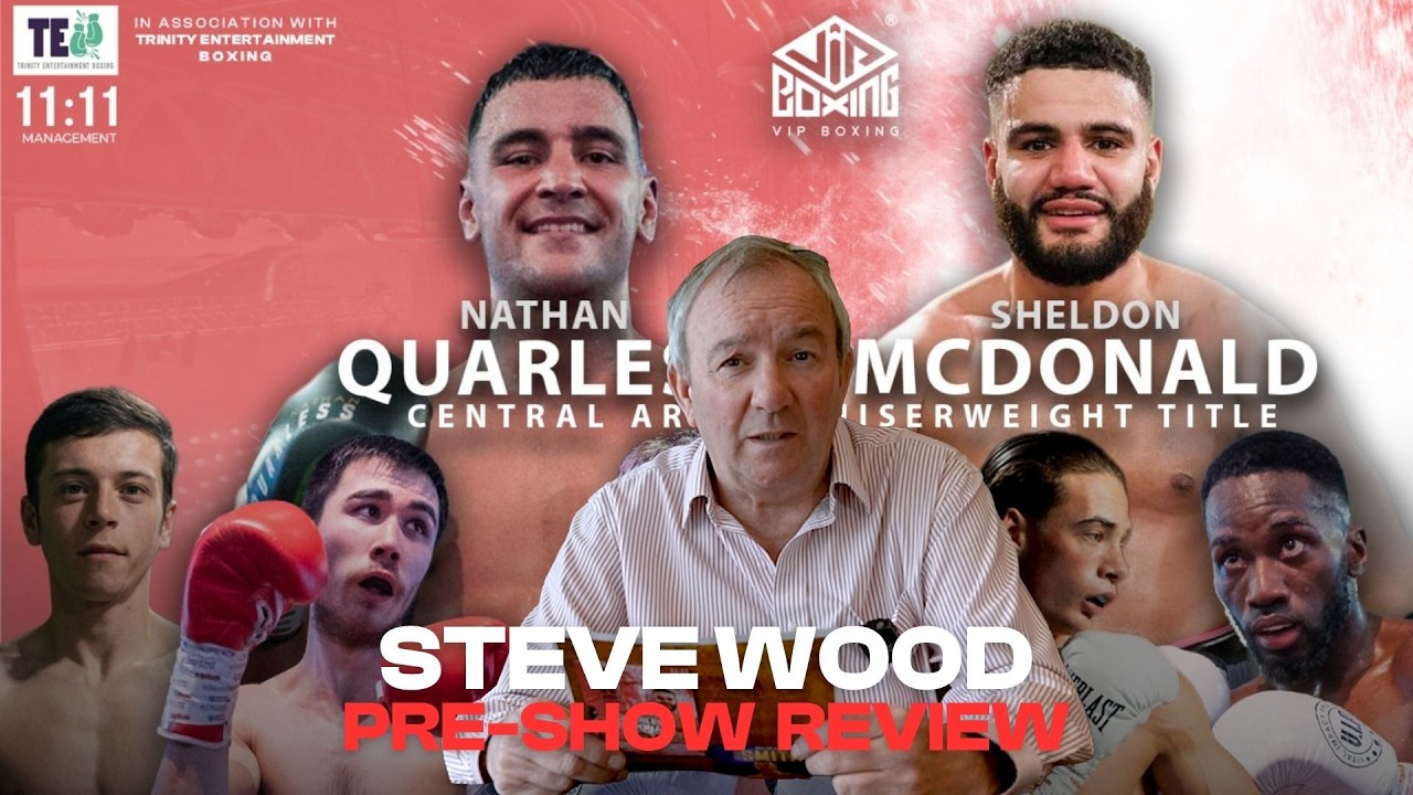 PRE SHOW INTERVIEW | STEVE WOOD | JUNE 20TH background