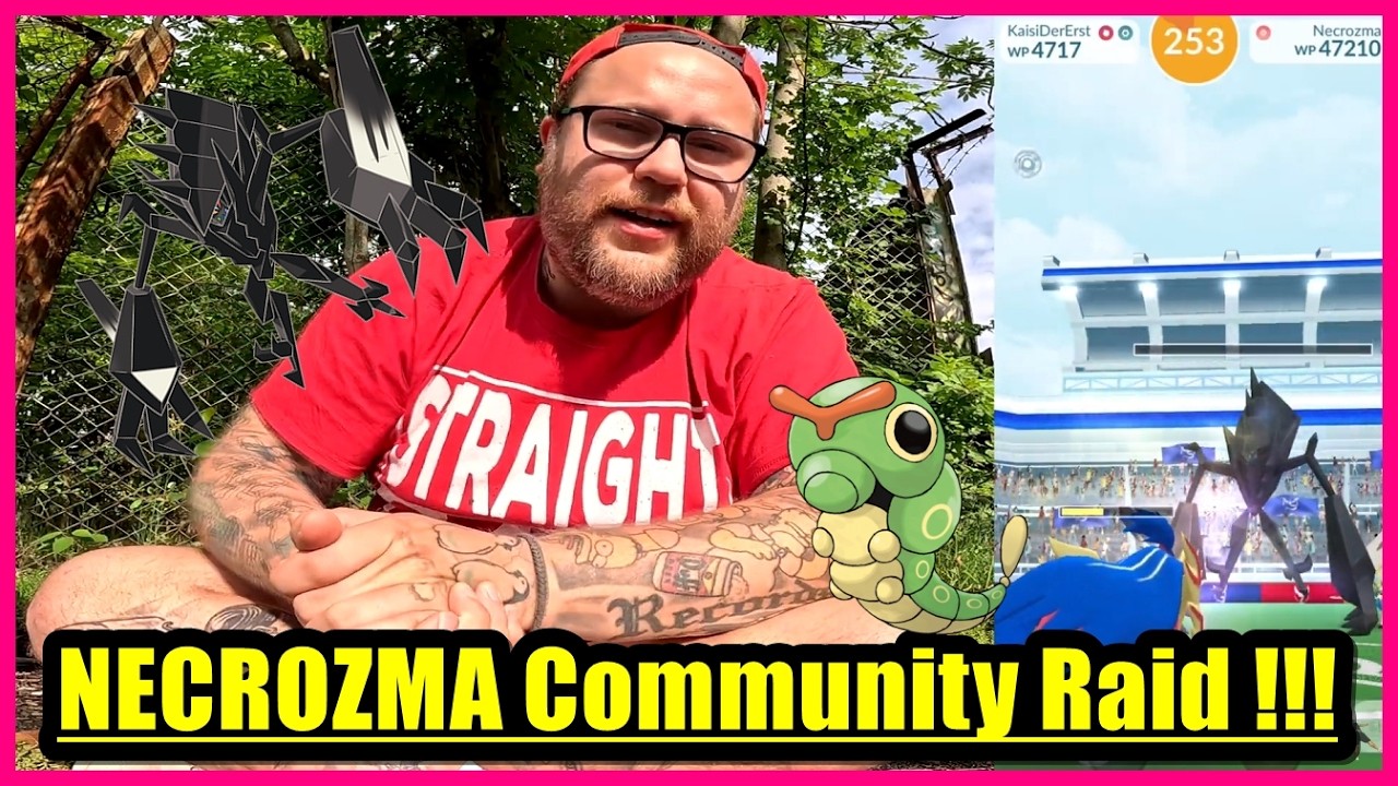 GEFANGEN in der ZEITSCHLEIFE ... NECROZMA Community Raid + Konter | Pokémon GO Deutsch # 3755 background
