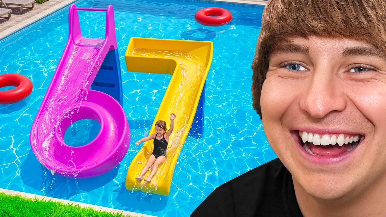 World's Funniest Water Park Fails background