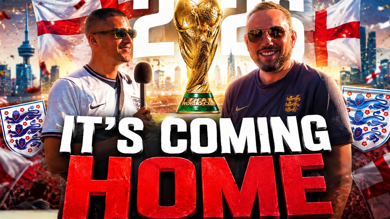 England Fans BELIEVE The World Cup Is Coming Home... background