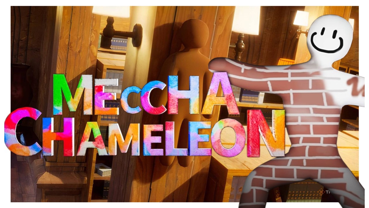 MECCHA CHAMELEON AND MODDED AMONG US - (LIVE STREAM VOD) background