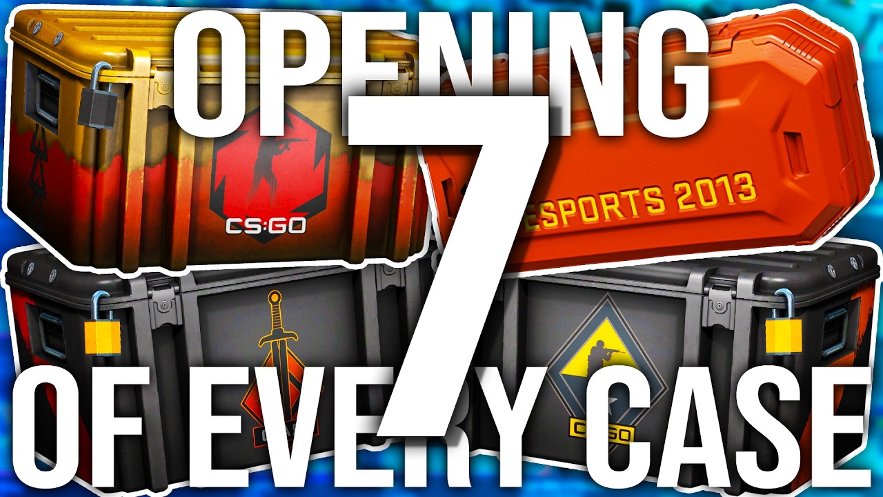 OPENING 7 OF EVERY CS2 CASE EVER (294 CASE UNBOX) background