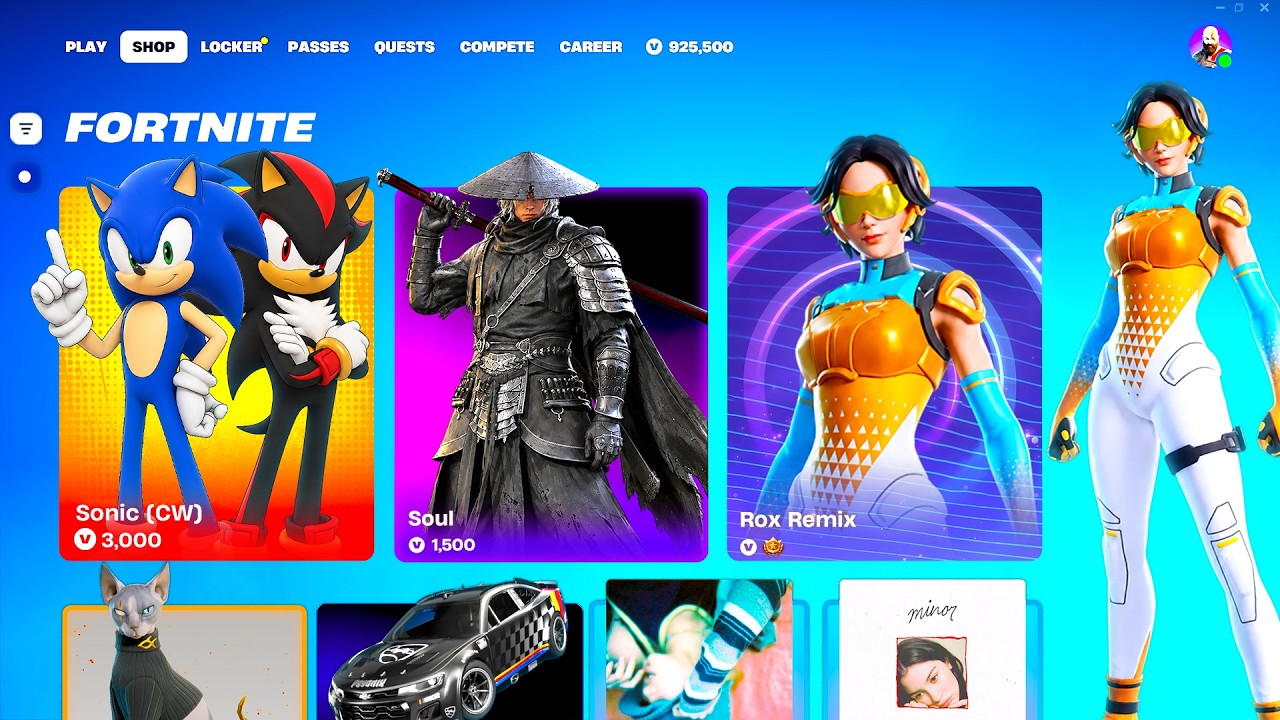 OFFICIALLY CONFIRMED (Collabs, OG S9 PASS Skin, This Week's Shops) Fortnite Updates background
