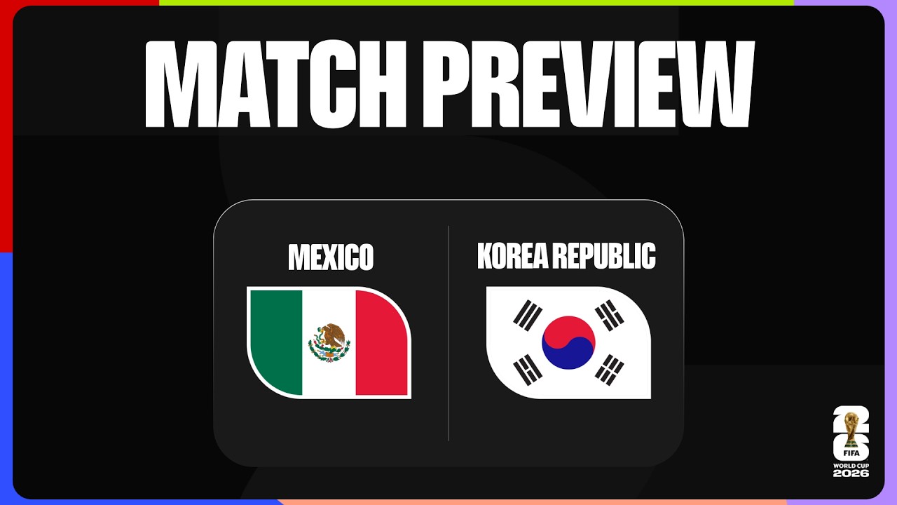Match Preview: Mexico vs Korea Republic: The Top Two Meet In Huge Group A Clash background