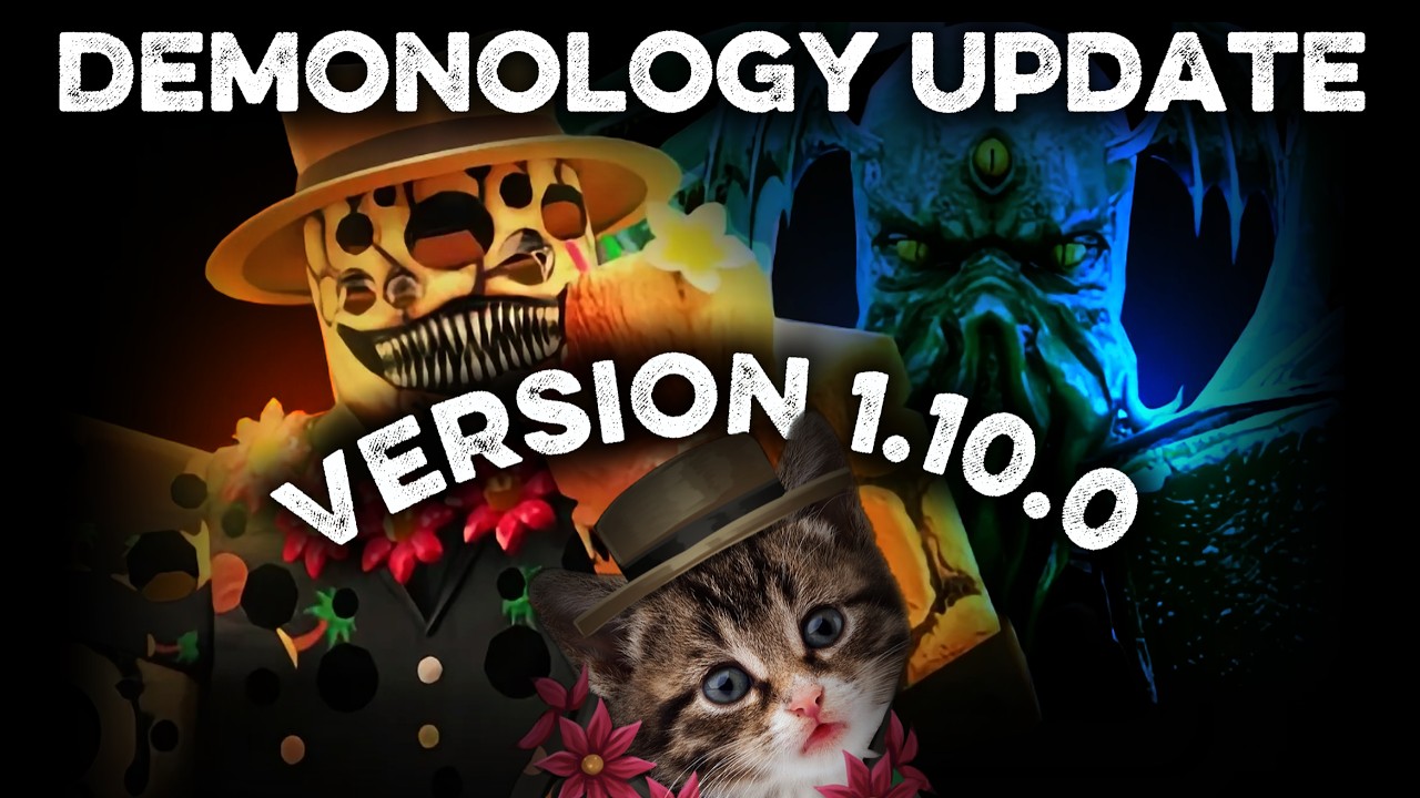 Demonology SUMMER UPDATE! New Ghosts, Skins and More! || Version 1.10.0 background