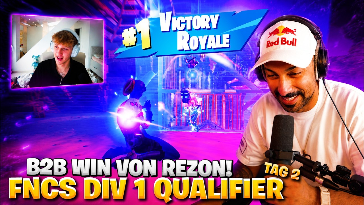 🤯🤨REZON UND NOAH CLUTCH QUAL? | FNCS DIV 1 QUALIFIER TAG 2 background