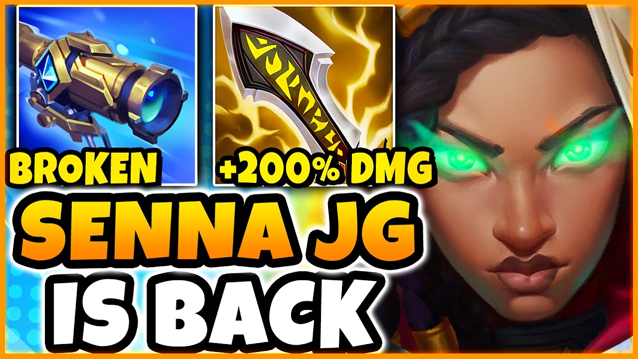 SENNA IS THE HIGHEST WINRATE CHAMP IN THE GAME RIGHT NOW! background