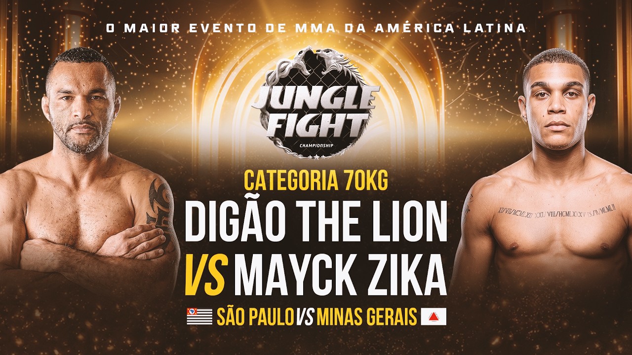 JUNGLE FIGHT 150 l DIGÃO THE LION X MAYCK ZIKA