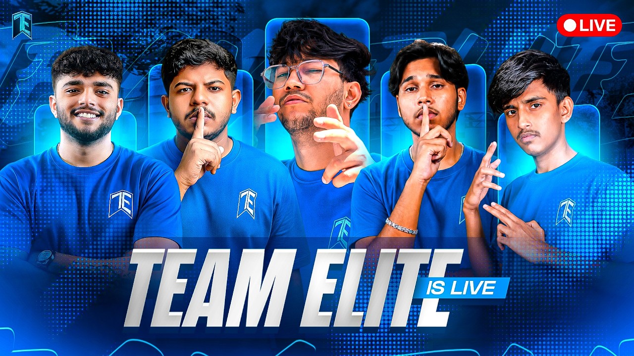 Team Elite Tournament POV Live💙 || Ft Analyst Warrior #dilseelite 💙 background