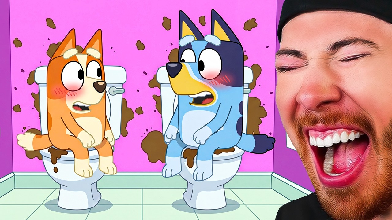 WEIRDEST BLUEY ANIMATIONS WITH THE MOST VIEWS?! background