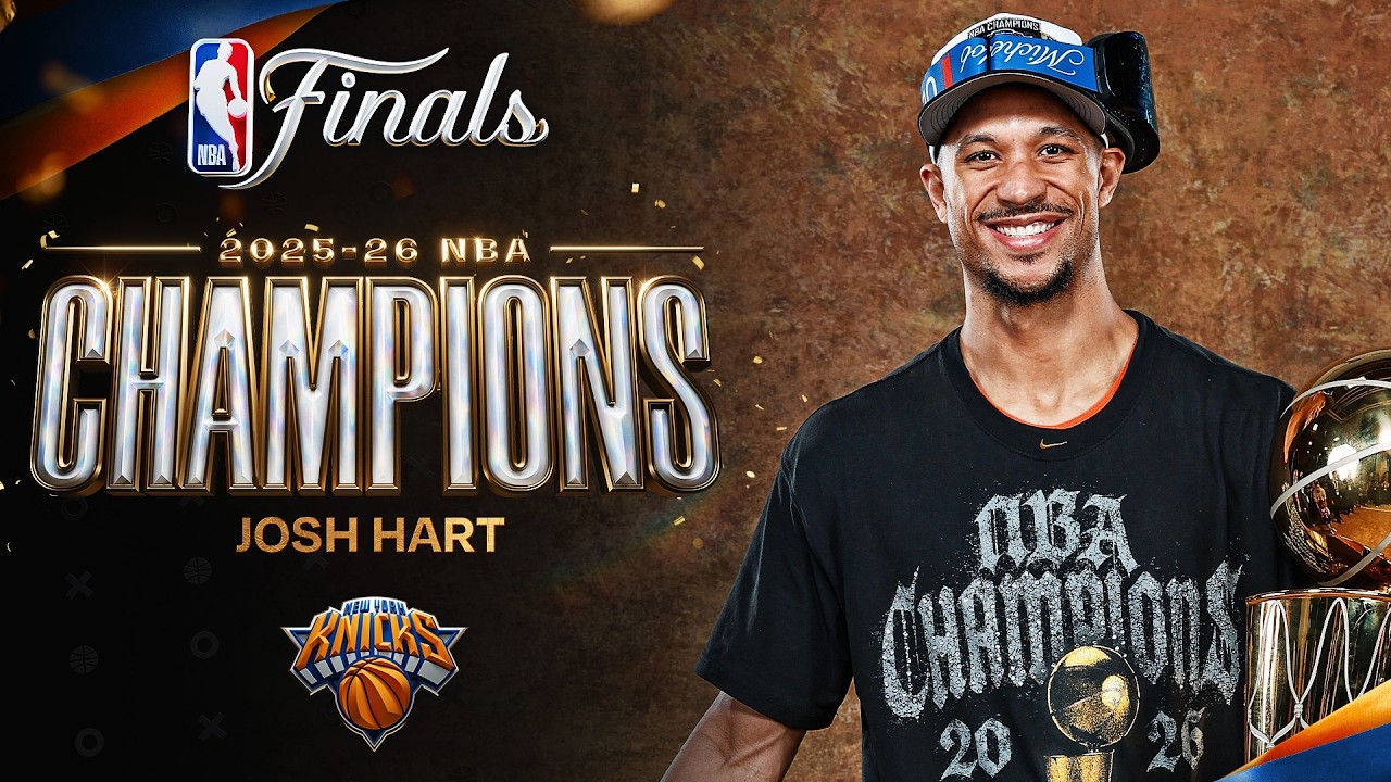 Josh Hart Top Plays of the Knicks Championship Run đđœđ„ background