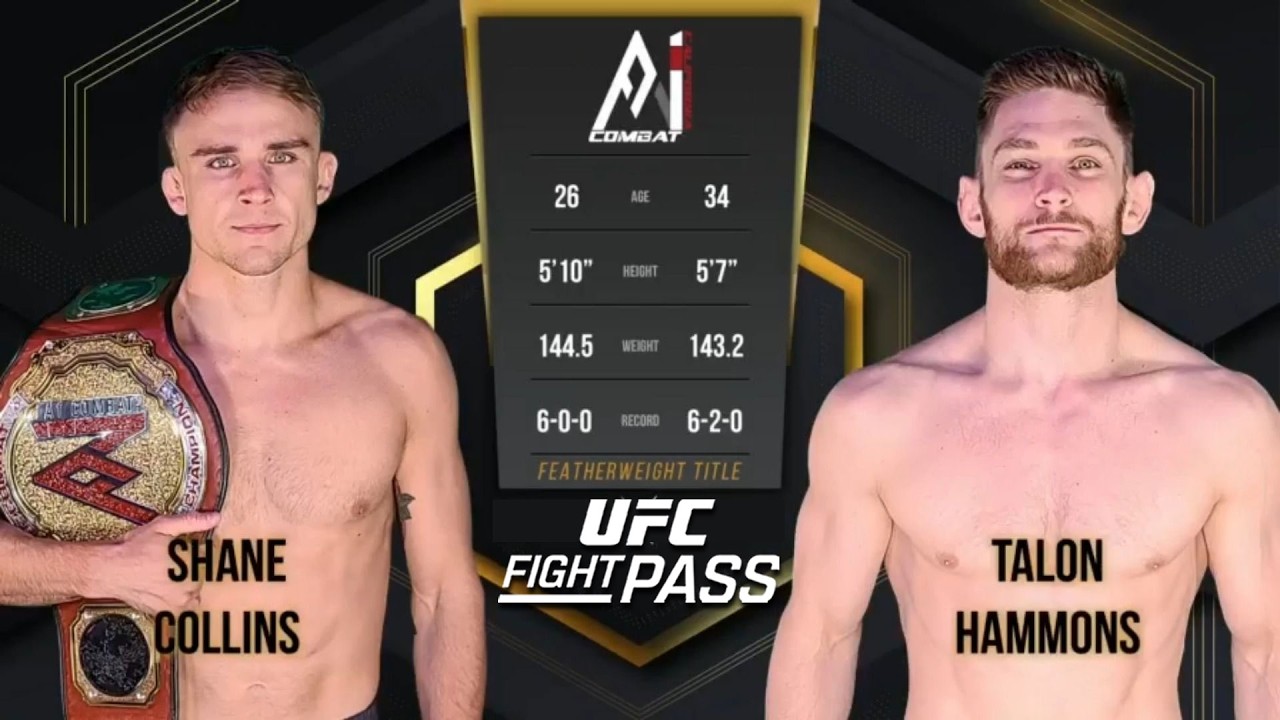 A-1 Combat 35: Shane Collins vs Talon Hammons | May 2, 2026