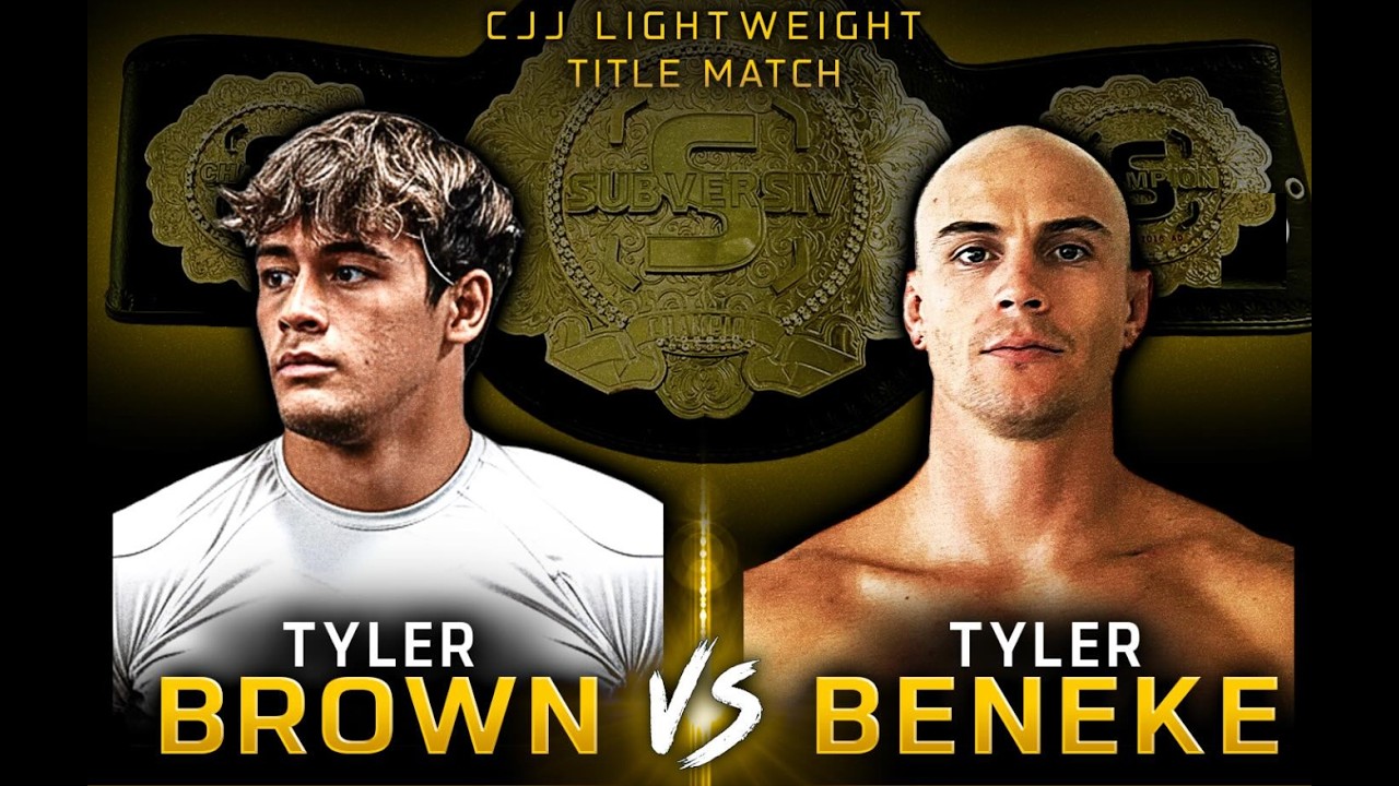 Tyler Brown vs Tyler Beneke - Subversiv XII background