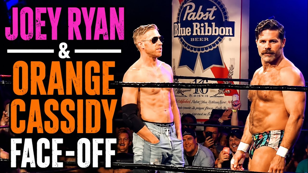 Joey Ryan vs. Orange Cassidy | Rare Fan Cam Face-Off background