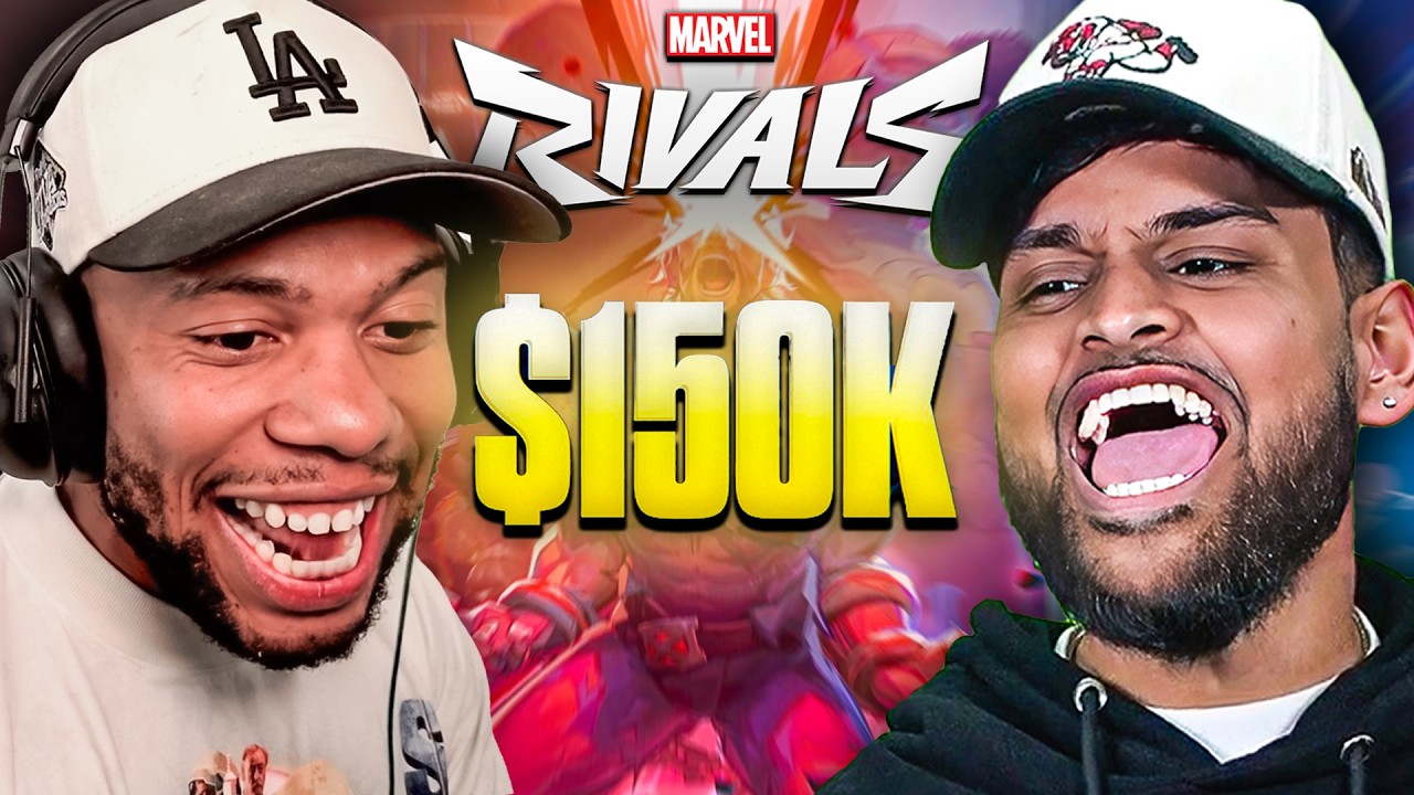 WE TEAMED UP WITH PROS TO RUN UP A CHECK! (Cinna 150k Marvel Rivals Tourney)