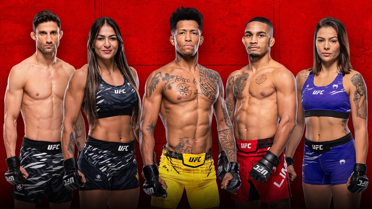 Os melhores NOCAUTES E FINALIZAÇÕES dos brasileiros do card | UFC Vegas 119