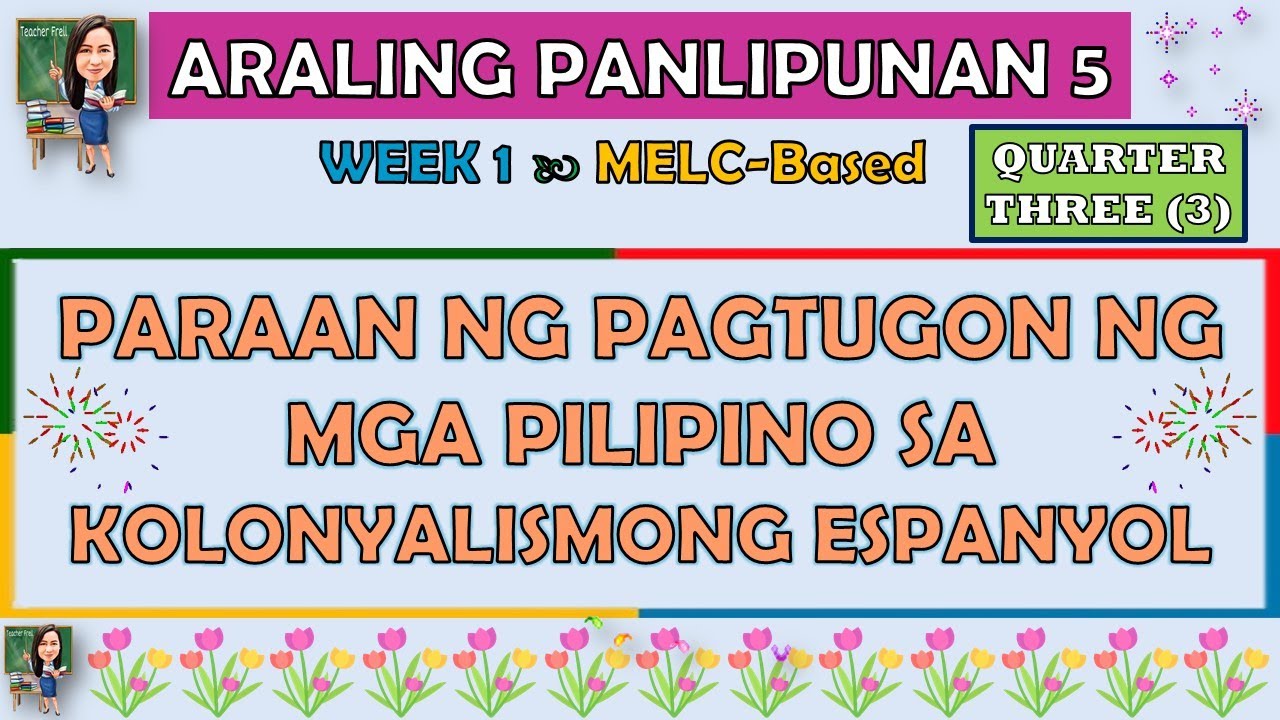ARALING PANLIPUNAN 5 - QUARTER 3