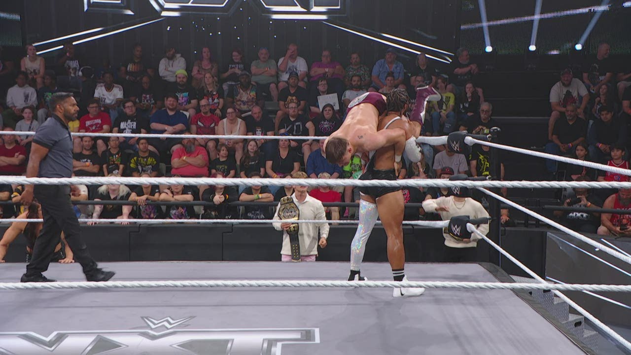 Tavion Heights vs. Jackson Drake | No. 1 Contender’s Match: NXT highlights, June 16, 2026 background
